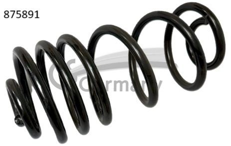 9824932580 Peugeot/Citroen Пружина подвески задняя